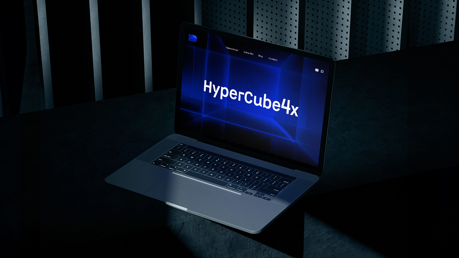 HyperCube4x running on desktop